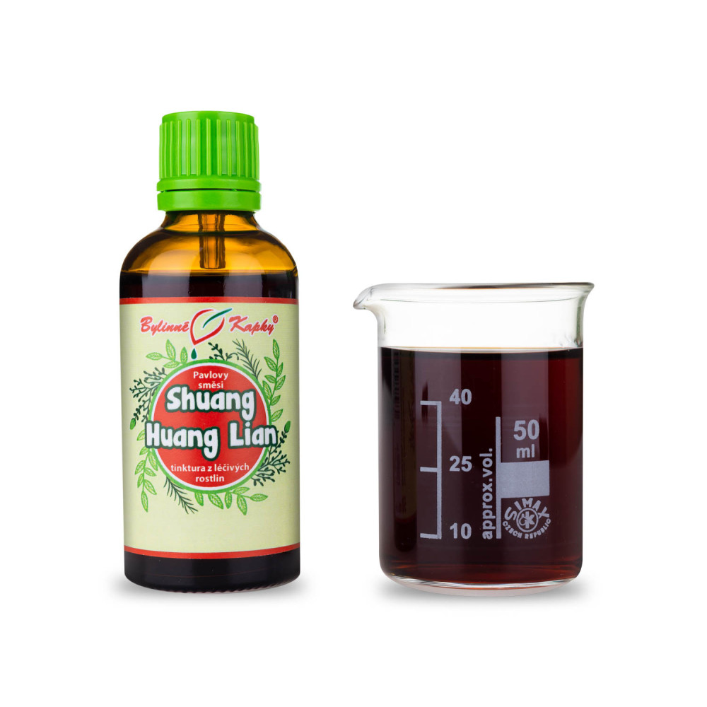 Shuang Huang Lian (Netopýr 0) tinktura 50 ml - Bylinné Kapky