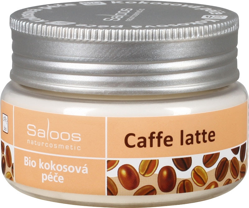Kokosový olej caffe latte 250 ml - Saloos
