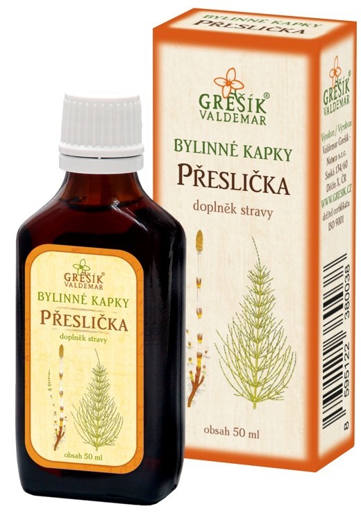 Přeslička kapky 50 ml - Grešík