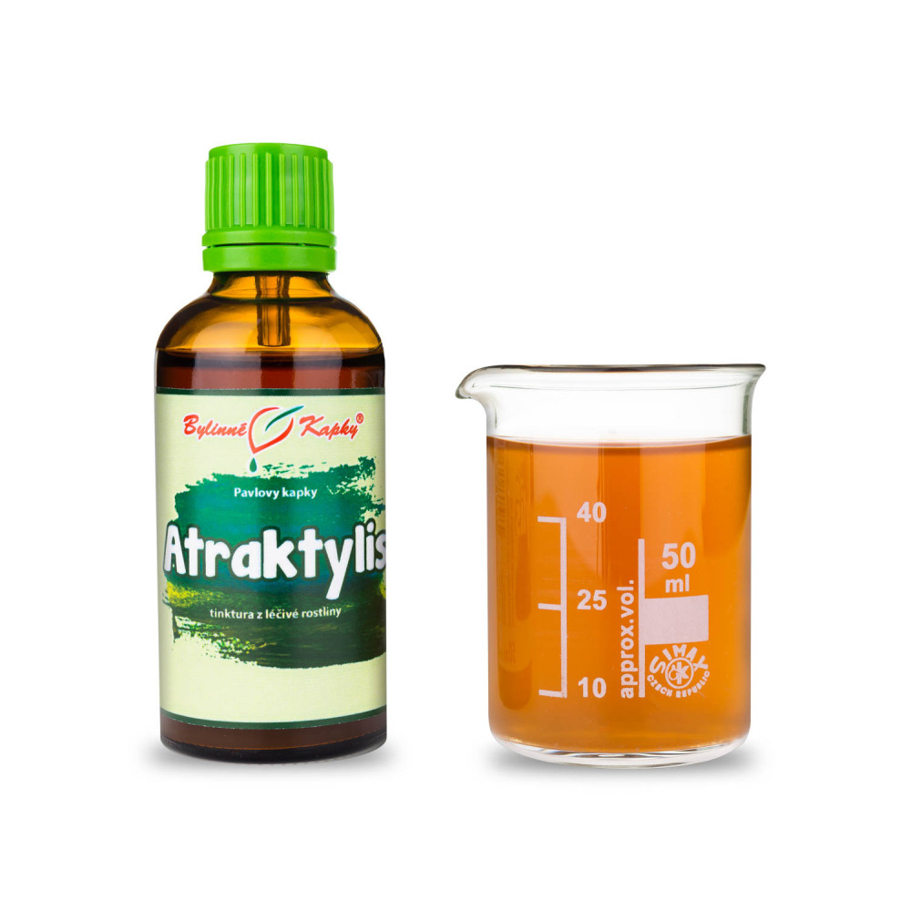 Atraktylis tinktura 50 ml - Bylinné Kapky