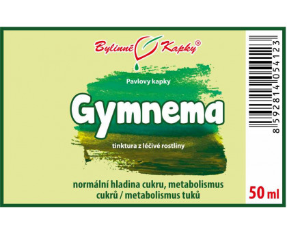 Gymnema (Gurmár) tinktura 50 ml - Bylinné Kapky 