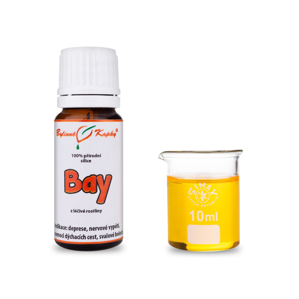 Bay 100 % přírodní silice (směs éterických) olejů 10 ml - Bylinné Kapky