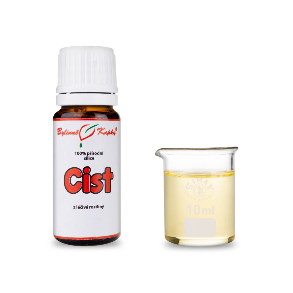 Cist 100 % přírodní silice (směs éterických) olejů 10 ml - Bylinné Kapky