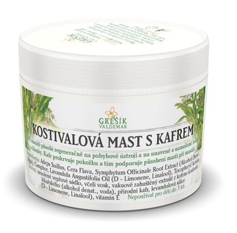 Kostivalová mast s kafrem 50 ml - Valdemar Grešík