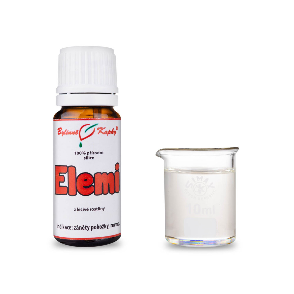 Elemi 100 % přírodní silice (směs éterických) olejů 10 ml - Bylinné Kapky