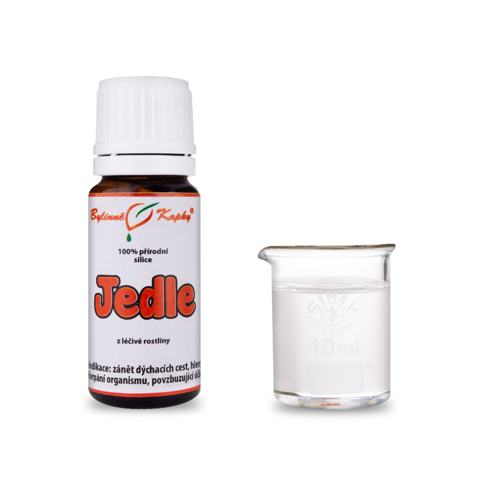 Jedle bělokorá 100 % silice (směs éterických) olejů 10 ml - Bylinné Kapky
