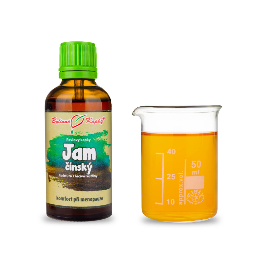 Jam (smldinec) čínský (TCM) (Dioscorea batatas) tinktura 50 ml - Bylinné  Kapky