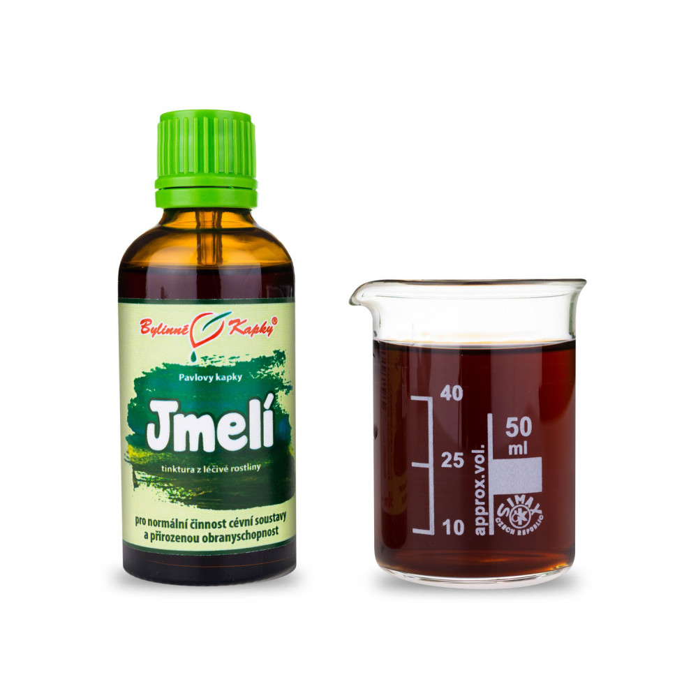 Jmelí tinktura 50 ml - Bylinné Kapky