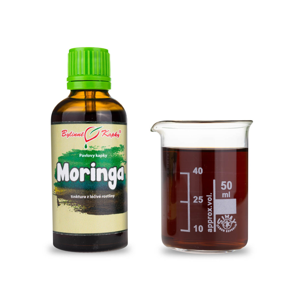 Moringa tinktura 50 ml - Bylinné Kapky