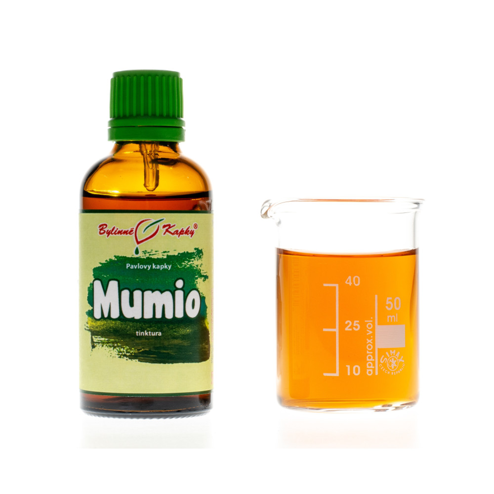 Mumio tinktura 50 ml - Bylinné Kapky