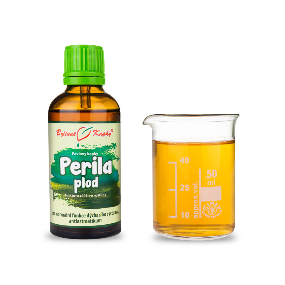 Perila plod tinktura 50 ml - Bylinné Kapky