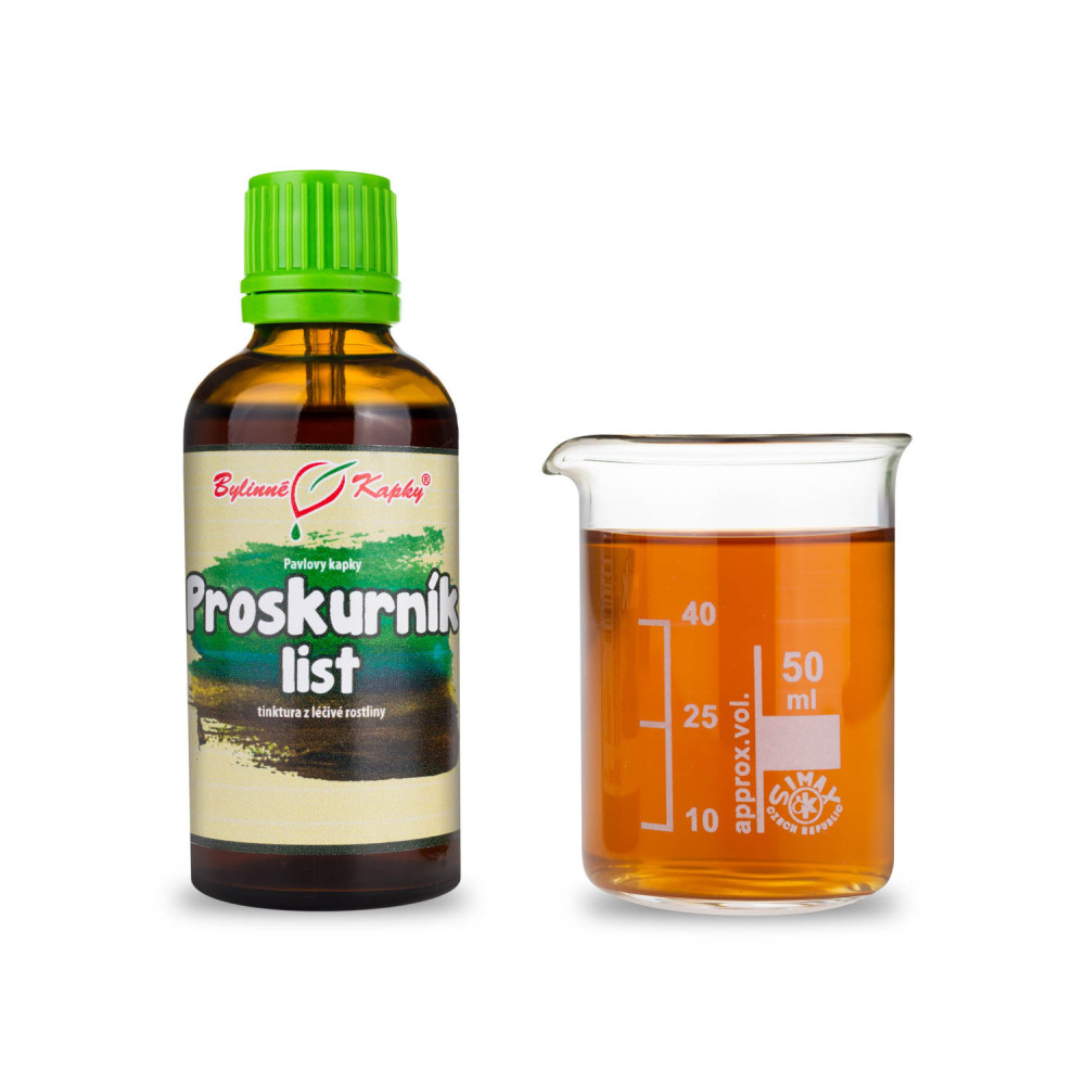 Proskurník list tinktura 50 ml - Bylinné Kapky 