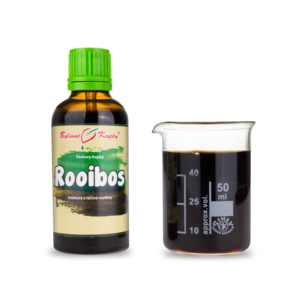 Rooibos tinktura 50 ml - Bylinné Kapky