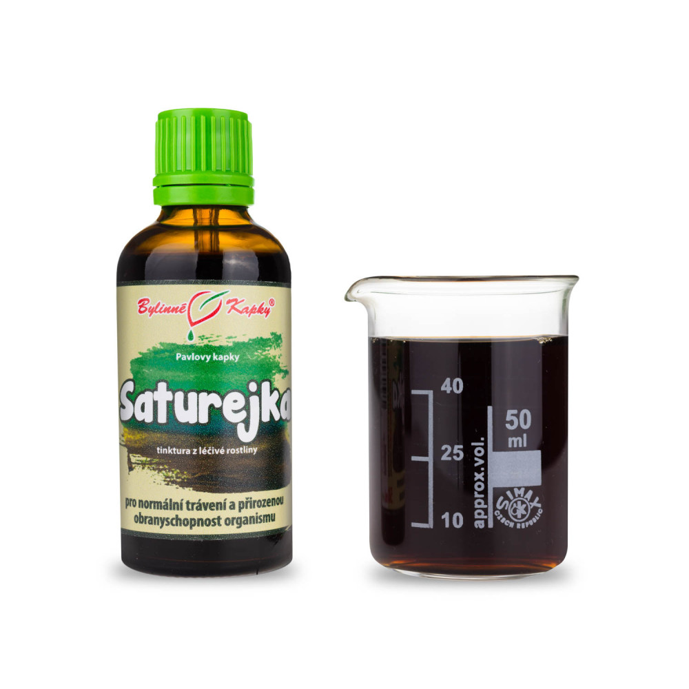 Saturejka tinktura 50 ml - Bylinné Kapky