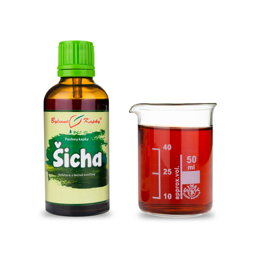 Šicha tinktura 50 ml - Bylinné Kapky