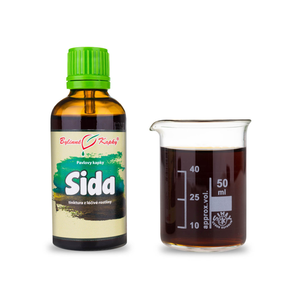 Sida tinktura 50 ml - Bylinné Kapky