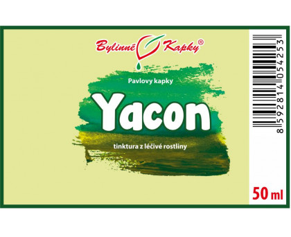 Yacon tinktura 50 ml - Bylinné Kapky