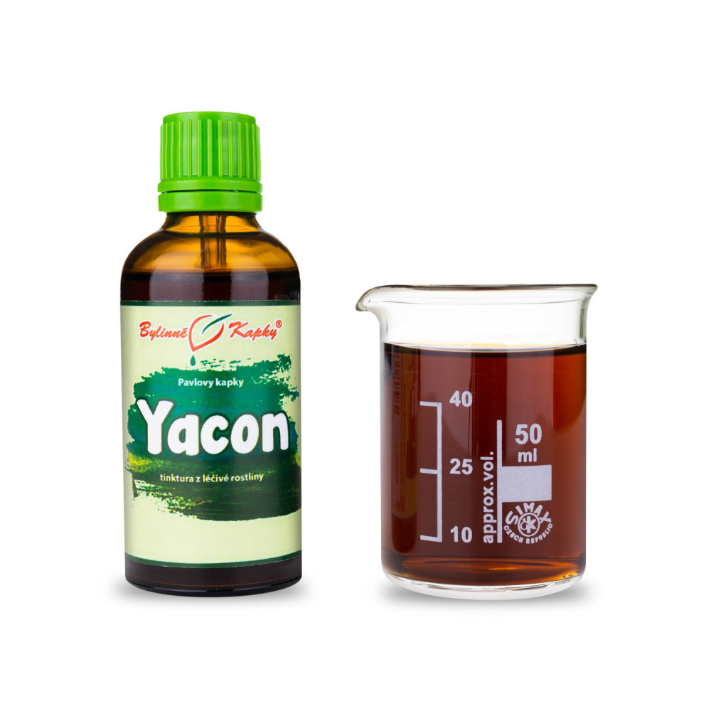 Yacon tinktura 50 ml - Bylinné Kapky