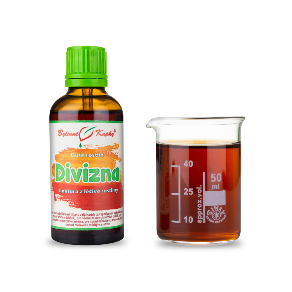 Divizna - Duše rostlin tinktura 50 ml - Bylinné Kapky