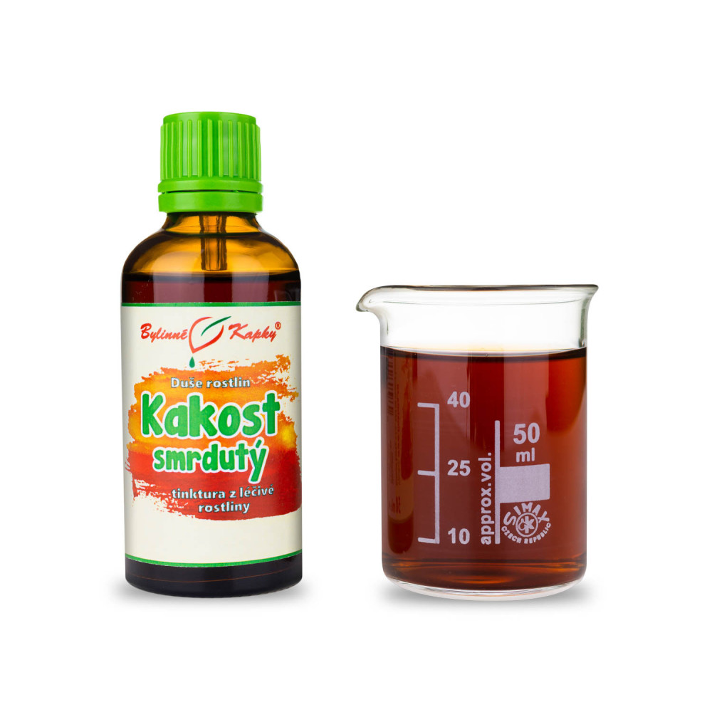 Kakost smrdutý - Duše rostlin tinktura 50 ml - Bylinné Kapky
