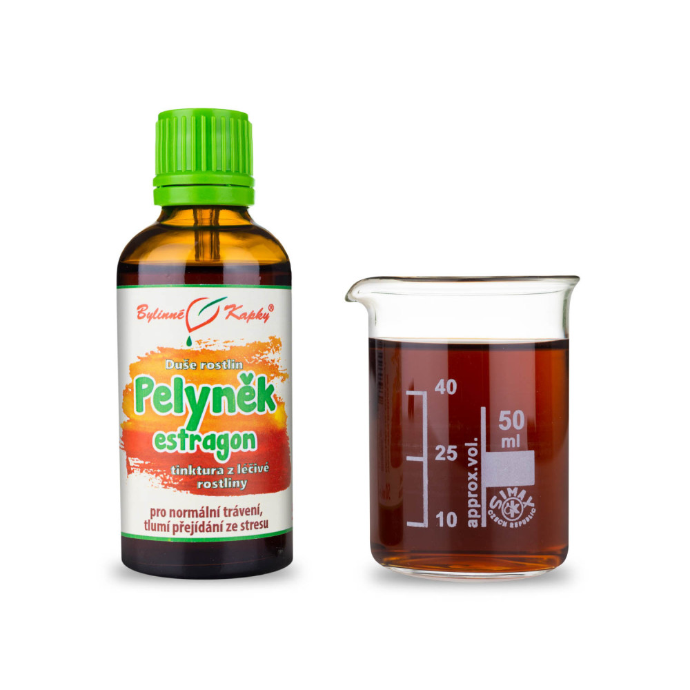 Pelyněk estragon (kozalec) - Duše rostlin tinktura 50 ml - Bylinné Kapky