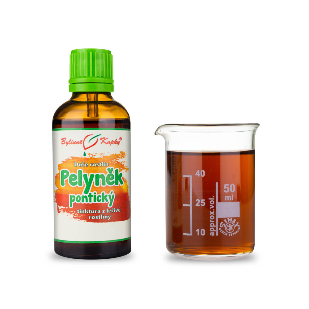 Pelyněk pontický (pontský) - Duše rostlin tinktura 50 ml - Bylinné Kapky