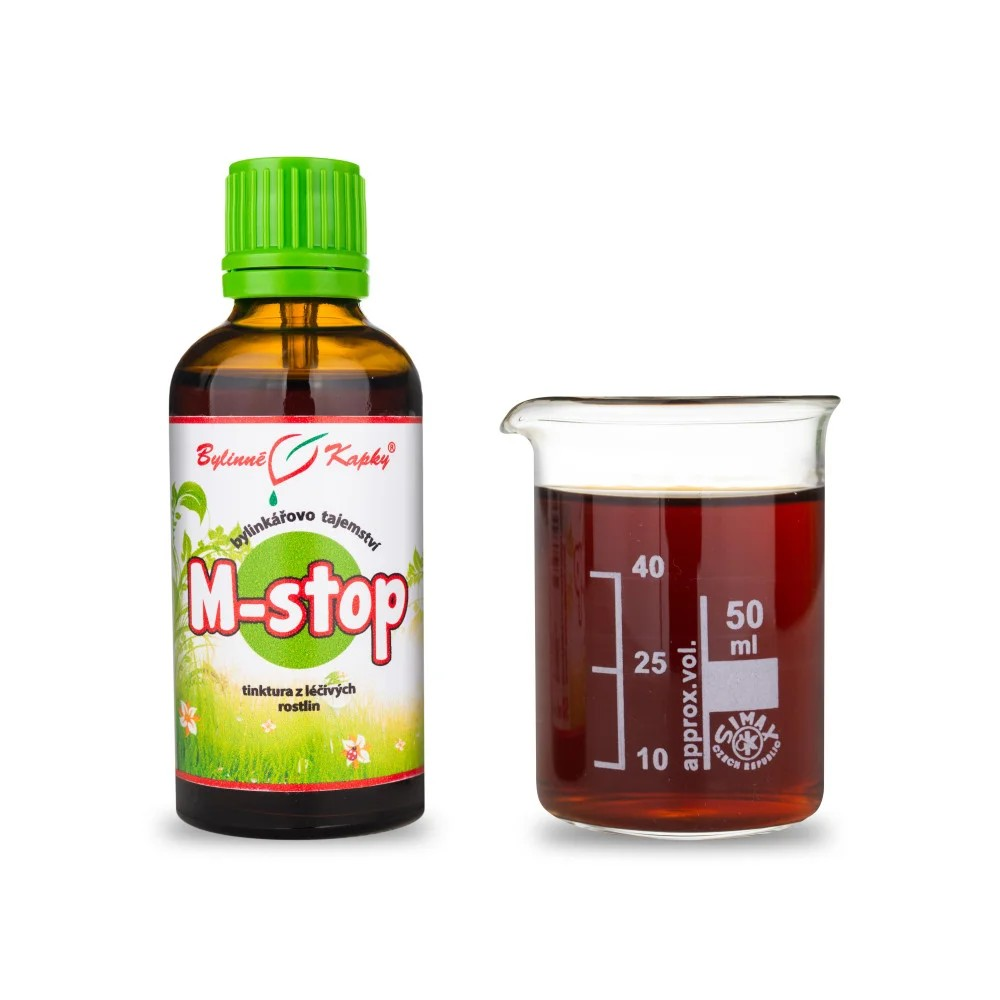 M-stop tinktura 50 ml - Bylinné Kapky