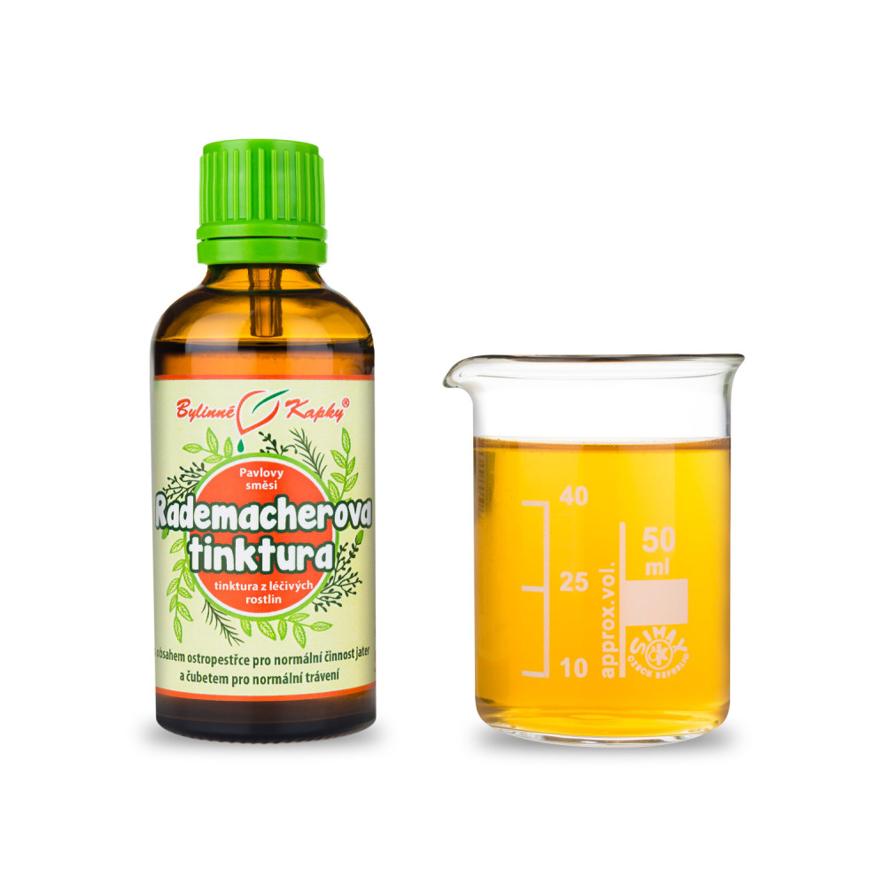 Rademacherova  tinktura 50 ml - Bylinné Kapky