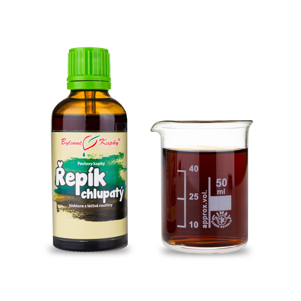 Řepík chlupatý (TCM) tinktura 50 ml - Bylinné Kapky
