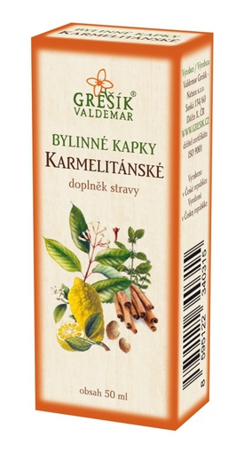 Karmelitánské kapky 50 ml - Grešík