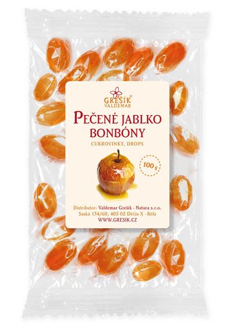 Pečené jablko bonbóny 100 g - Valdemar Grešík