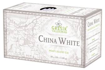 China White bílý čaj porcovaný 20x20g - Grešík