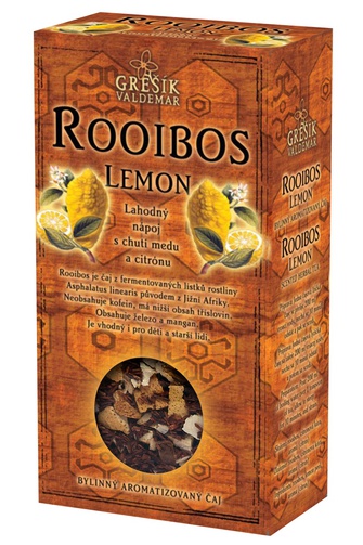 Rooibos čaj Lemon sypaný 70 g - Grešík
