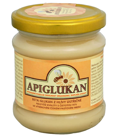 Apiglukan - Med s betaglukanem 250 g - Pleva