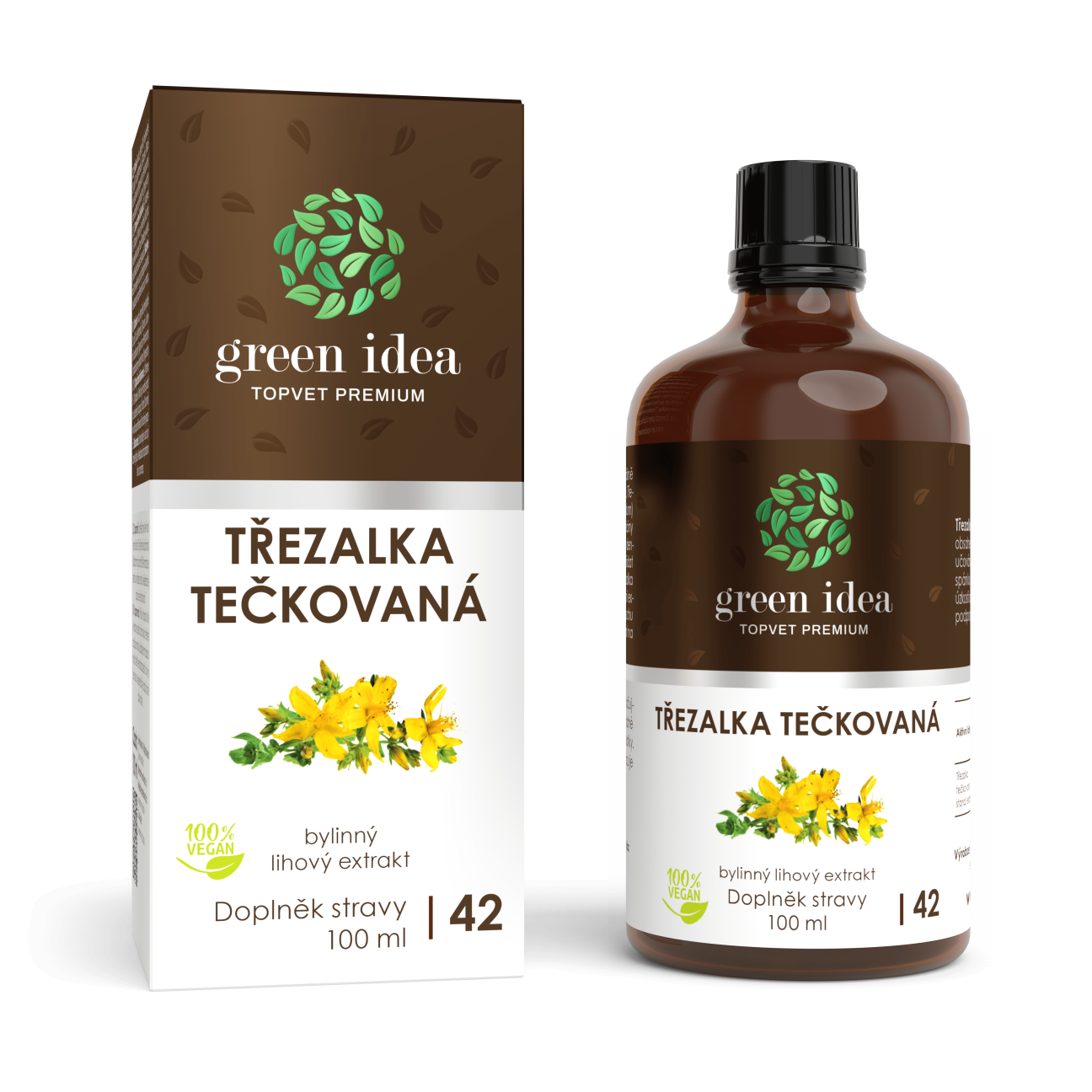 Třezalka tinktura 100 ml - Topvet