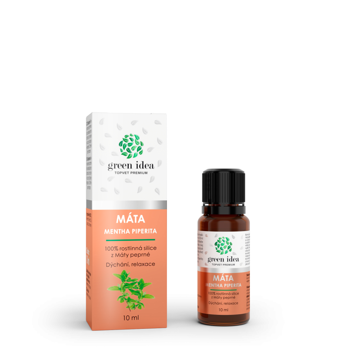 Máta - 100% silice 10 ml - Green idea