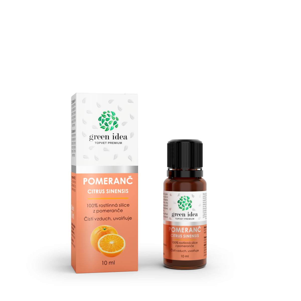 Pomeranč - 100% silice 10 ml - Green idea