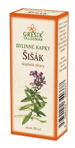 Šišák kapky 50 ml - Grešík