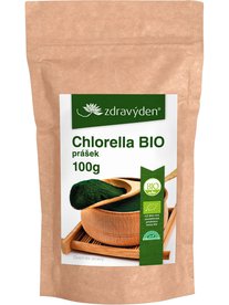 Chlorella BIO prášek 100 g - Zdravý den