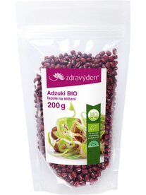 Adzuki BIO fazole na klíčení 200 g - Zdravý den