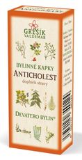 Anticholest kapky 50 ml Devatero bylin - Grešík 