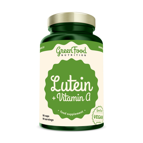 Lutein + Vitamin A 90 kapslí - GreenFood