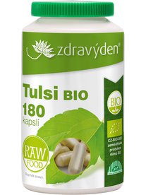 Tulsi BIO 180 kapslí - Zdravý den