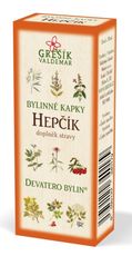 Hepčík kapky 50 ml Devatero bylin - Grešík