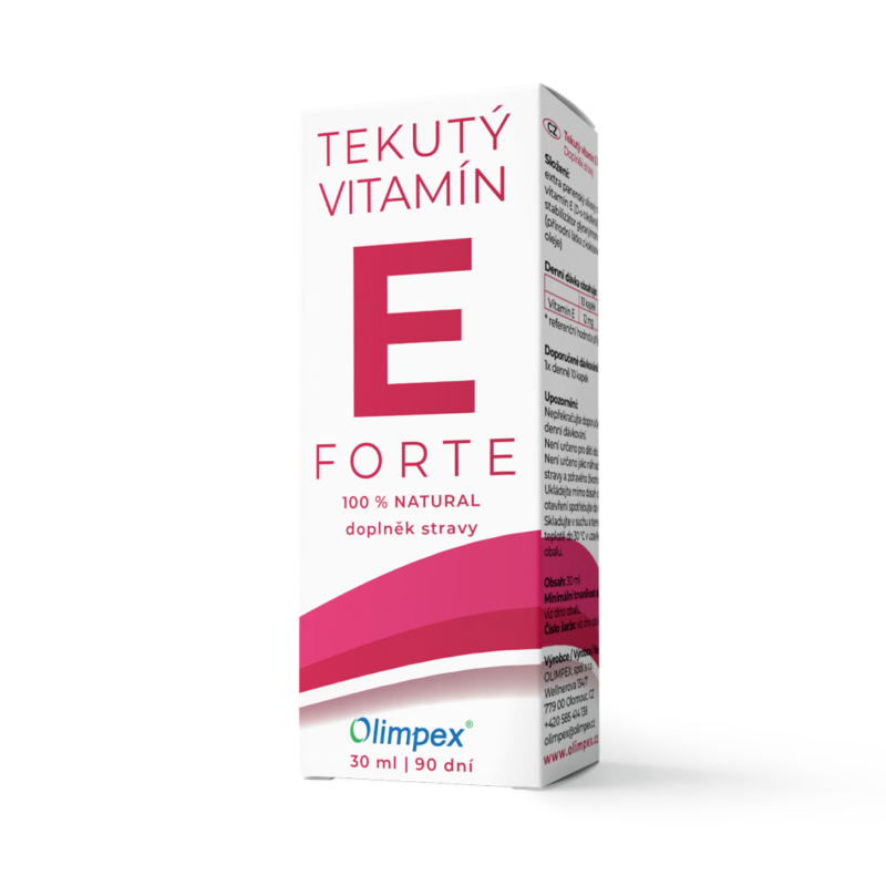 Tekutý vitamín E forte 30 ml - OLIMPEX