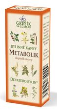 Metabolik kapky 50 ml Devatero bylin - Grešík