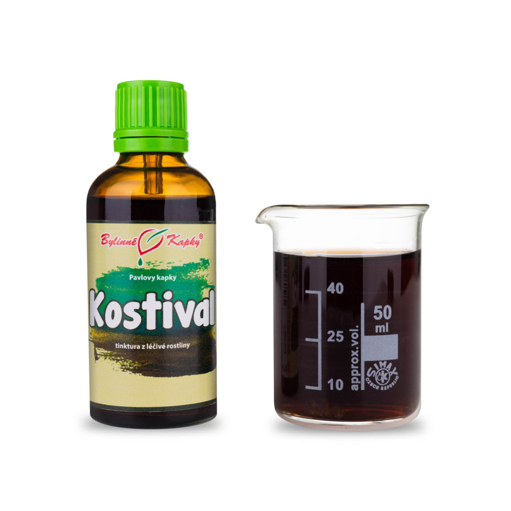 Kostival tinktura 50 ml - Bylinné Kapky