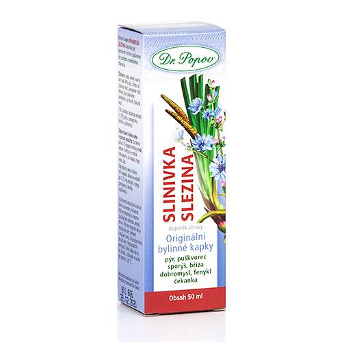 Slinivka – slezina bylinné kapky 50 ml - Dr. Popov