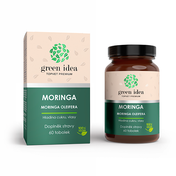 Moringa bylinný extrakt 60 tob. - Topvet