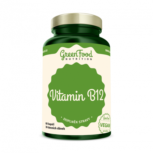 Vitamin B12 60 kapslí - GreenFood